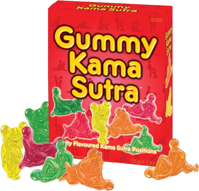 Gummy Kama Sutra Bonbons, 130 g