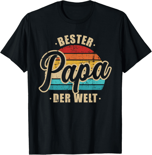 Retro T-Shirt für Papa – Vatertagsgeschenk