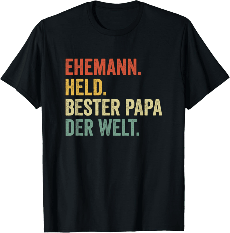 Bester Papa T-Shirt für Ehemänner