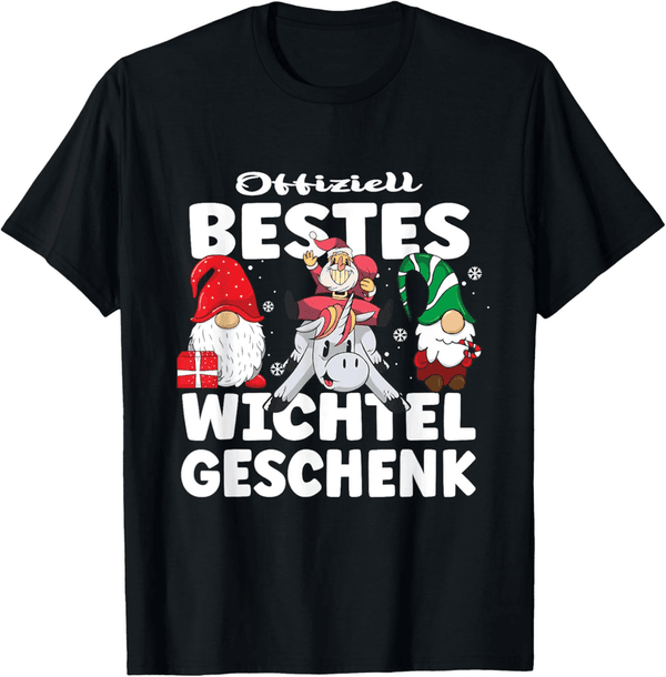 Wichtelgeschenk T-Shirt für Weihnachten