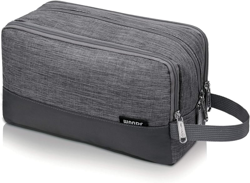 Herren Kulturbeutel für Reisen – praktischer Toilettenorganizer