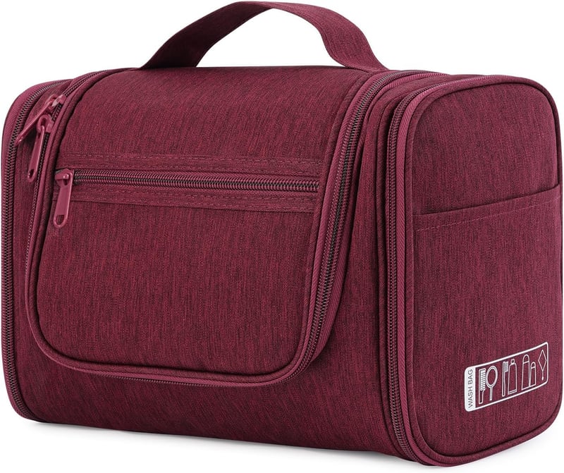 Große Waschtasche zum Aufhängen für Damen und Herren, ideal für Reisen