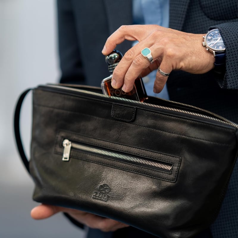 Leder Kulturbeutel für Damen – hochwertige Kosmetiktasche