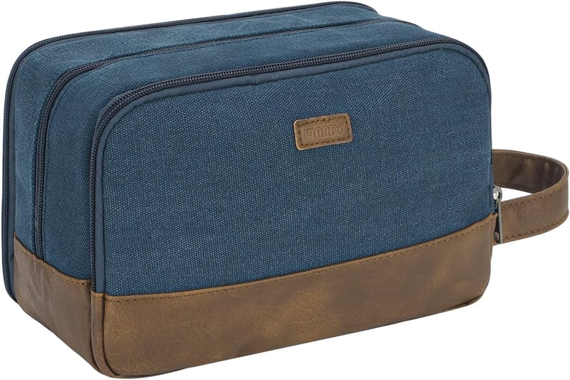 Reise-Kulturtasche aus wasserabweisendem Canvas für Herren