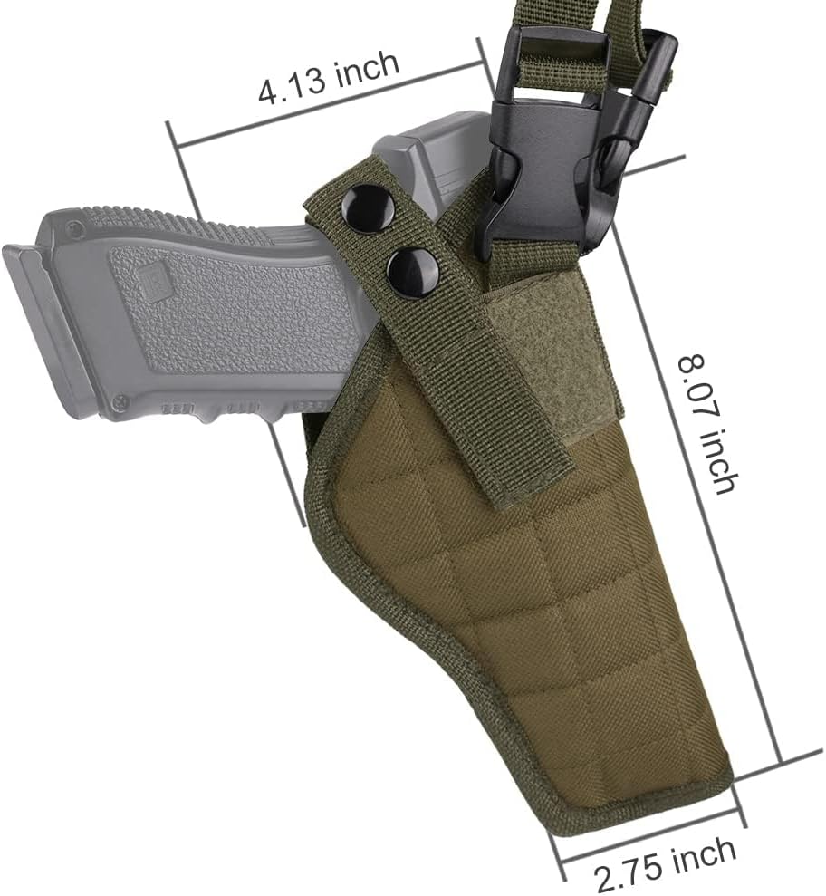 Verstellbares Universelles Vertikal-Pistolenholster für die meisten Pistolen