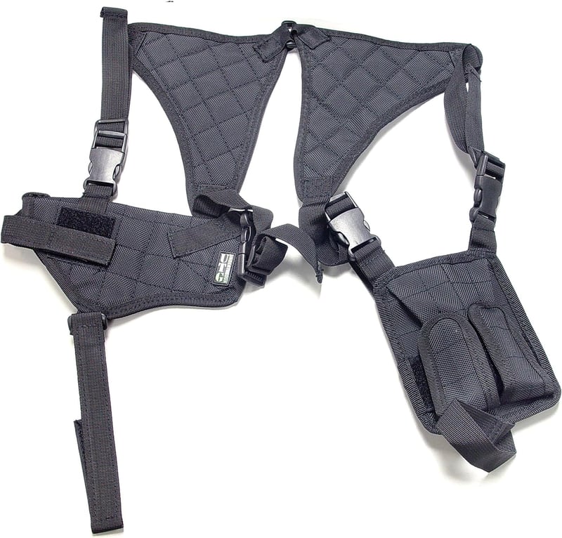 UTG Deluxe Schulterholster aus schwarzem PVC