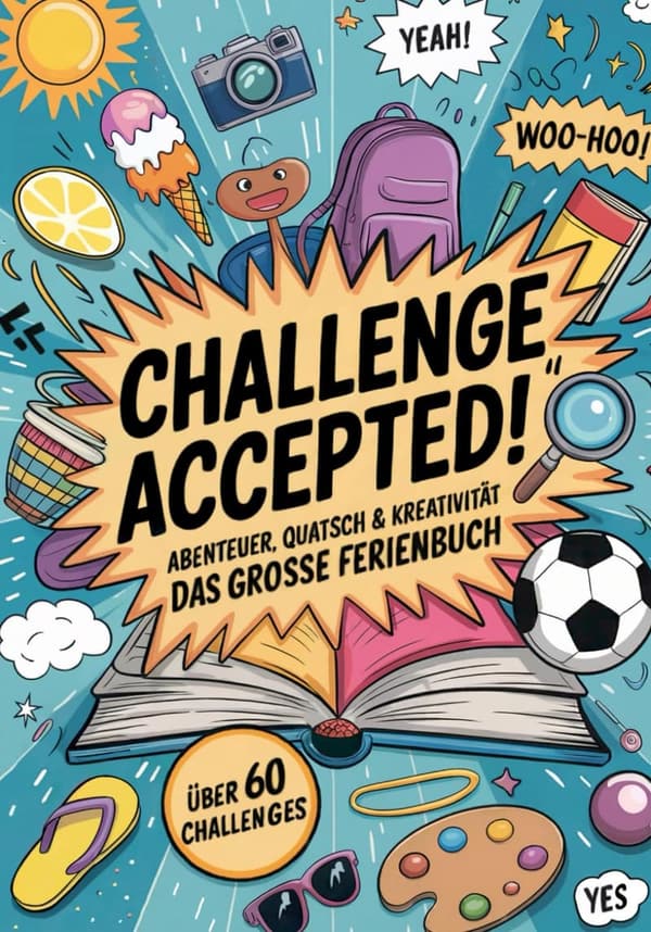 XXL-Mitmachbuch für Teenies - 60+ kreative Herausforderungen für 10-14-Jährige