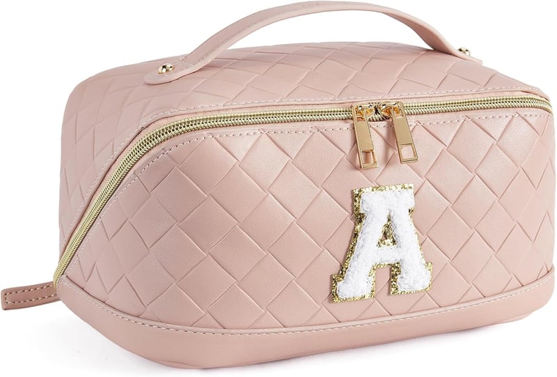 Kulturtasche aus PU-Leder für Frauen - Praktische Reise-Kosmetiktasche