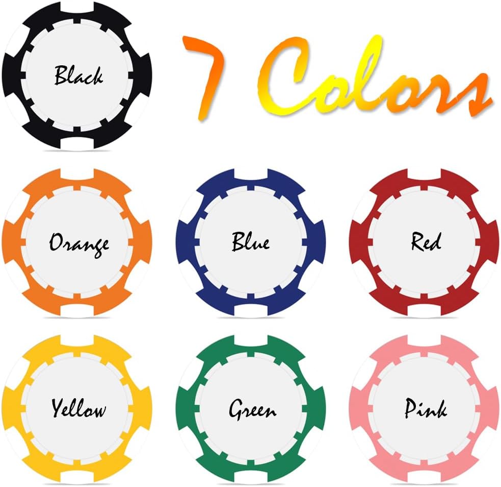 Individuelle 40 mm Pokerchips mit Text oder Logo für Hochzeiten und Partys, 100 Stück in Blau