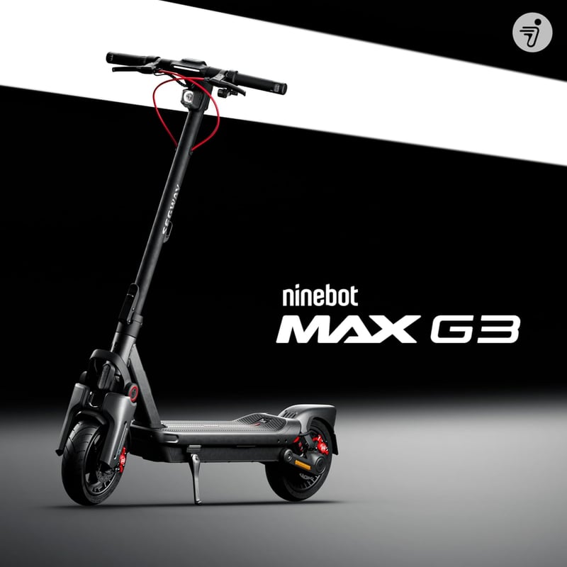 Segway Ninebot MAX G3 E-Scooter mit 80 km Reichweite und Straßenzulassung