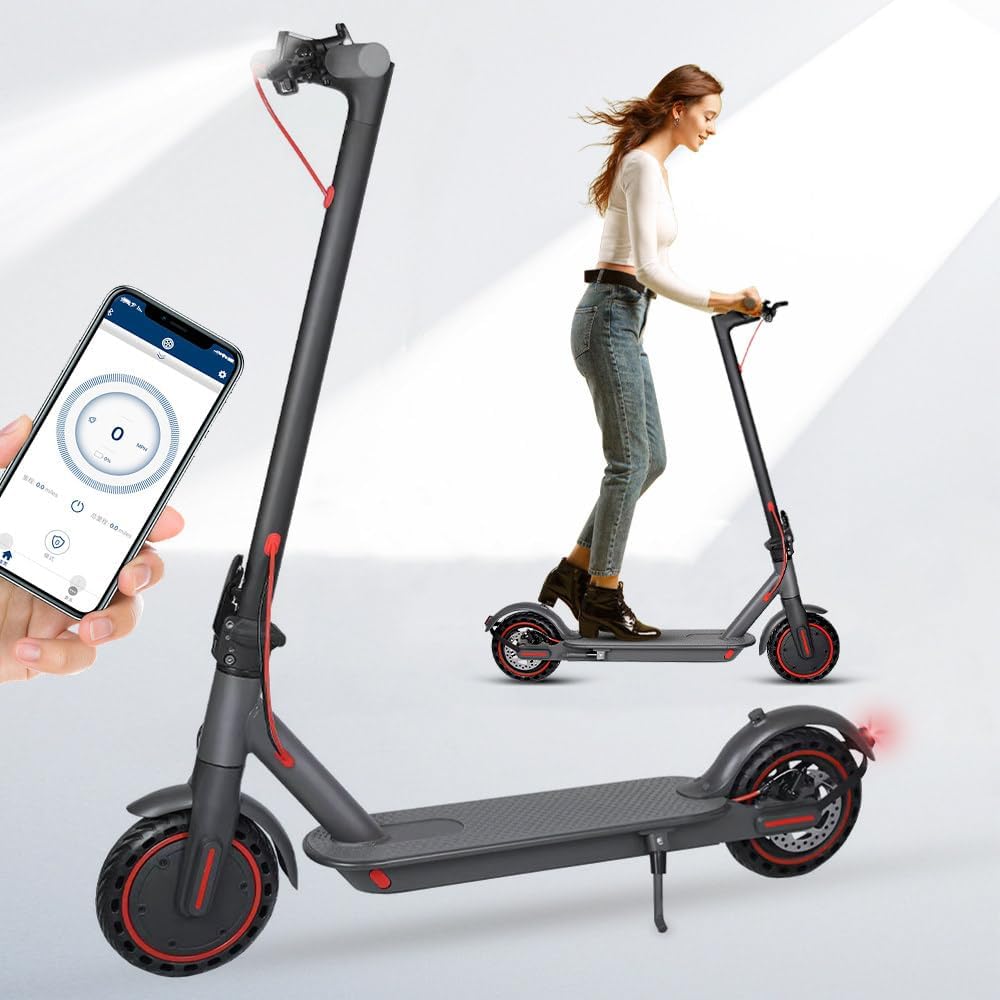 Faltbarer E-Scooter für Erwachsene mit 20-30 km Reichweite und App-Funktion