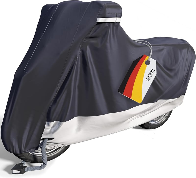 Motorrad Abdeckplane für Vespa und Moped - Hitzebeständig bis 300°