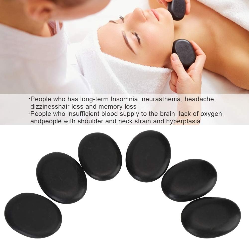 Hot Stone Massage Set für entspannende Körpertherapie zuhause