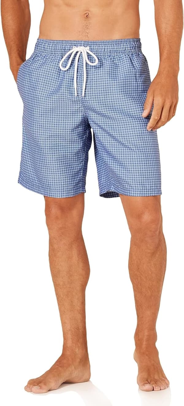Schnelltrocknende 23 cm Badehose für Herren