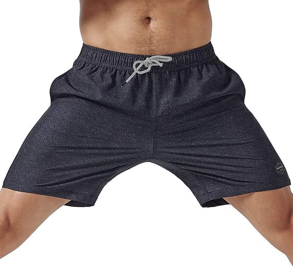 MaaMgic Herren Badehose 4-Way Stretch Schnelltrocknend für Strand