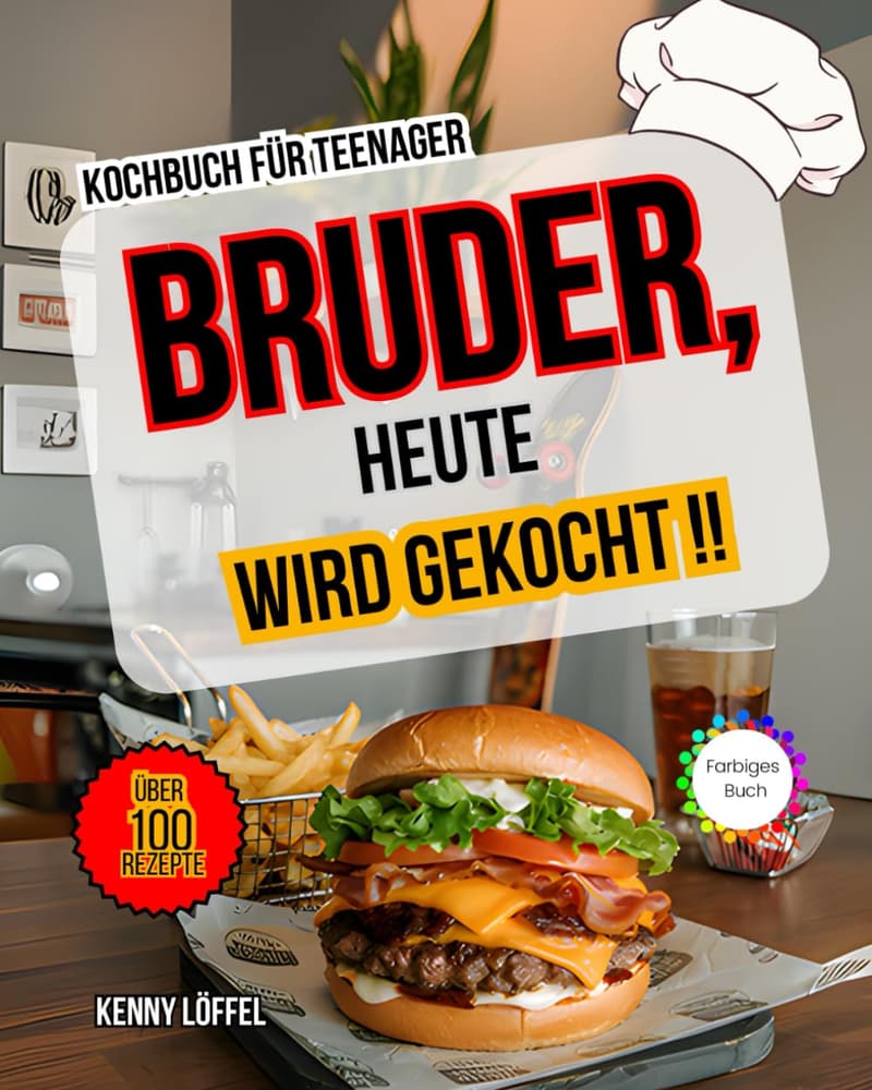 Kochbuch für Teenager: Über 100 einfache Rezepte zum Selberkochen