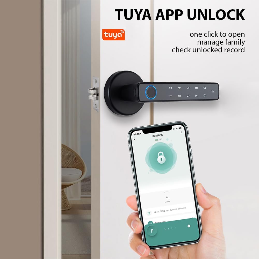 Smart Lock mit Fingerabdruck und Passwort für Büro und Zuhause