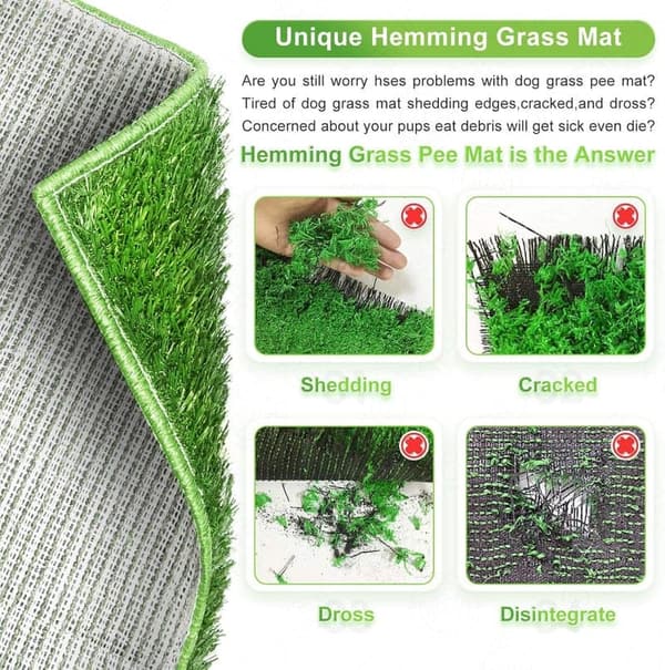 Hundetoilette für Welpen – Trainingsunterlage 71x46cm, Indoor Nutzung