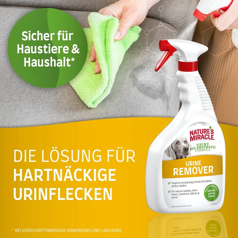 Hundeurin Flecken- & Geruchsentferner mit Enzymen, 946 ml