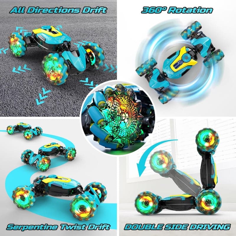Gestensensor RC Drif Stunt Car mit LED und Musik für Jungen