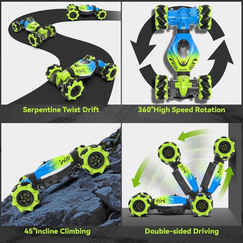 Ferngesteuertes Offroad Stunt Auto 2,4 GHz für Kinder ab 6 Jahren