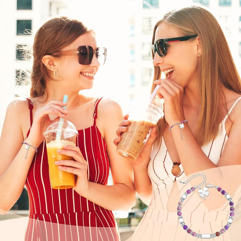 Klee-Armband für Frauen – Geschenkidee für Mädchen und Damen