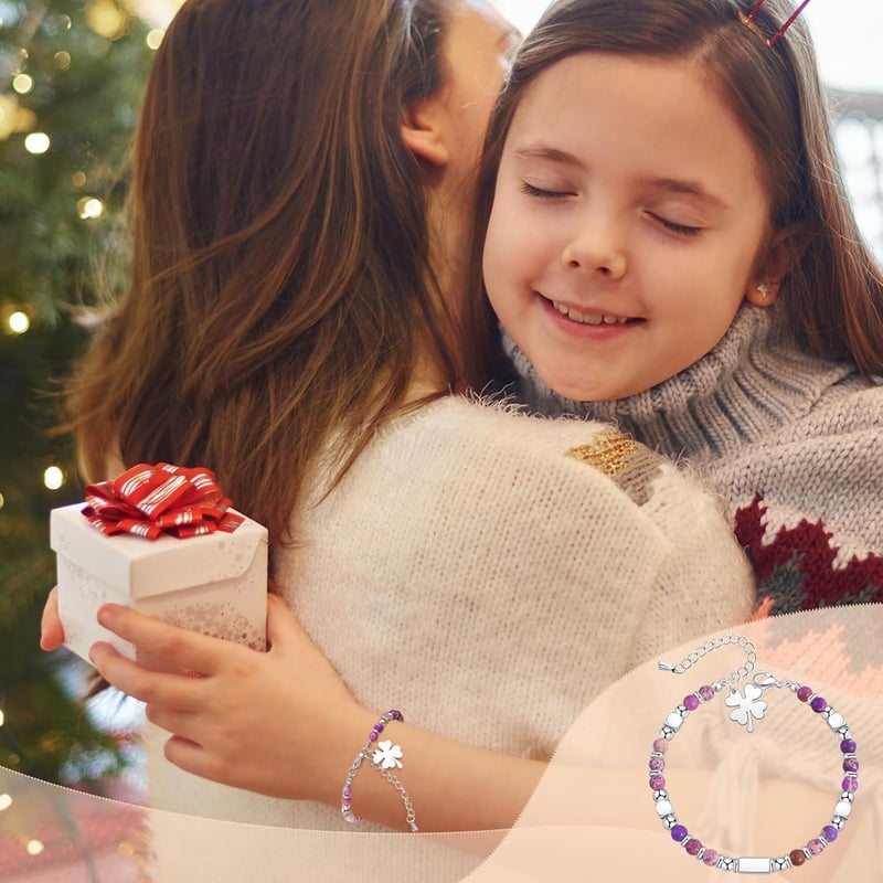 Klee-Armband für Frauen – Geschenkidee für Mädchen und Damen