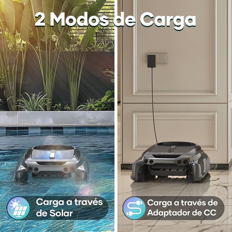 AIPER Surfer S1 Solar-Poolroboter mit App und 20 Stunden Akkulaufzeit