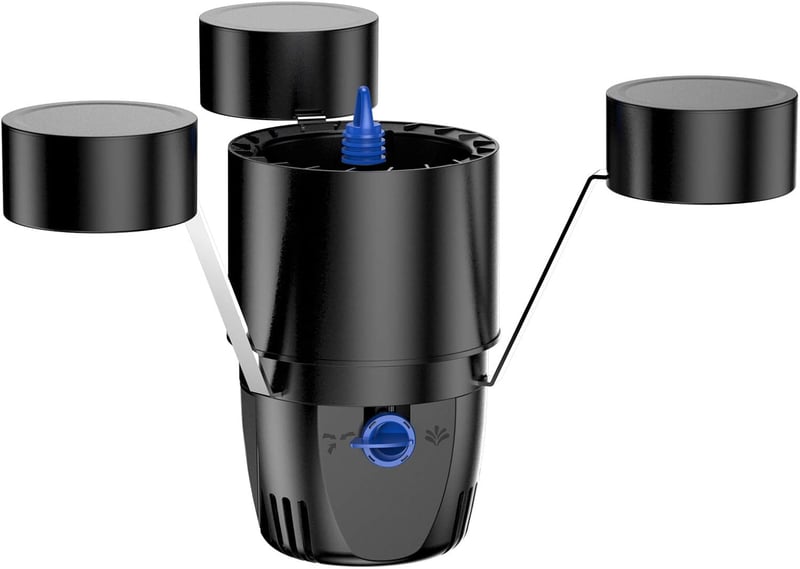 Schwimmskimmer mit Pumpe für Teiche bis 40 m², 2500 l/h, 45 W