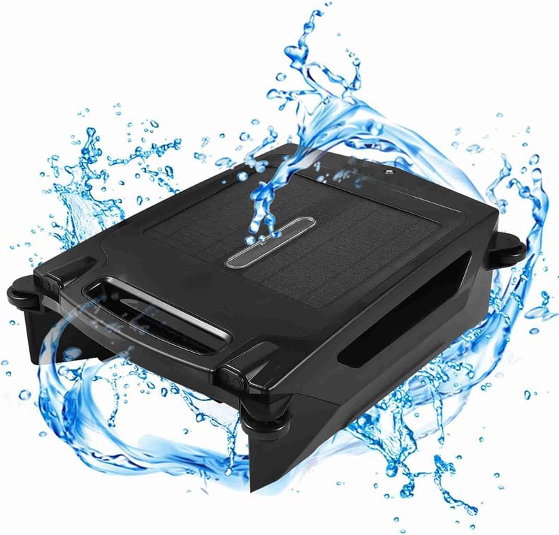 Automatischer Poolreiniger für Inground Pools – solarbetrieben, 860 m² Fläche