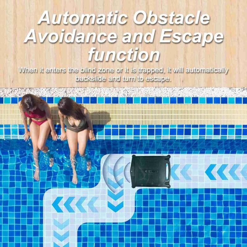 Automatischer Poolreiniger für Inground Pools – solarbetrieben, 860 m² Fläche
