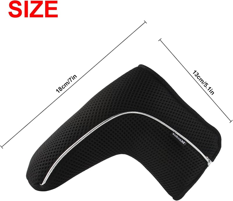 Andux Golf Putter-Abdeckung aus Gittergewebe für Blade Putter