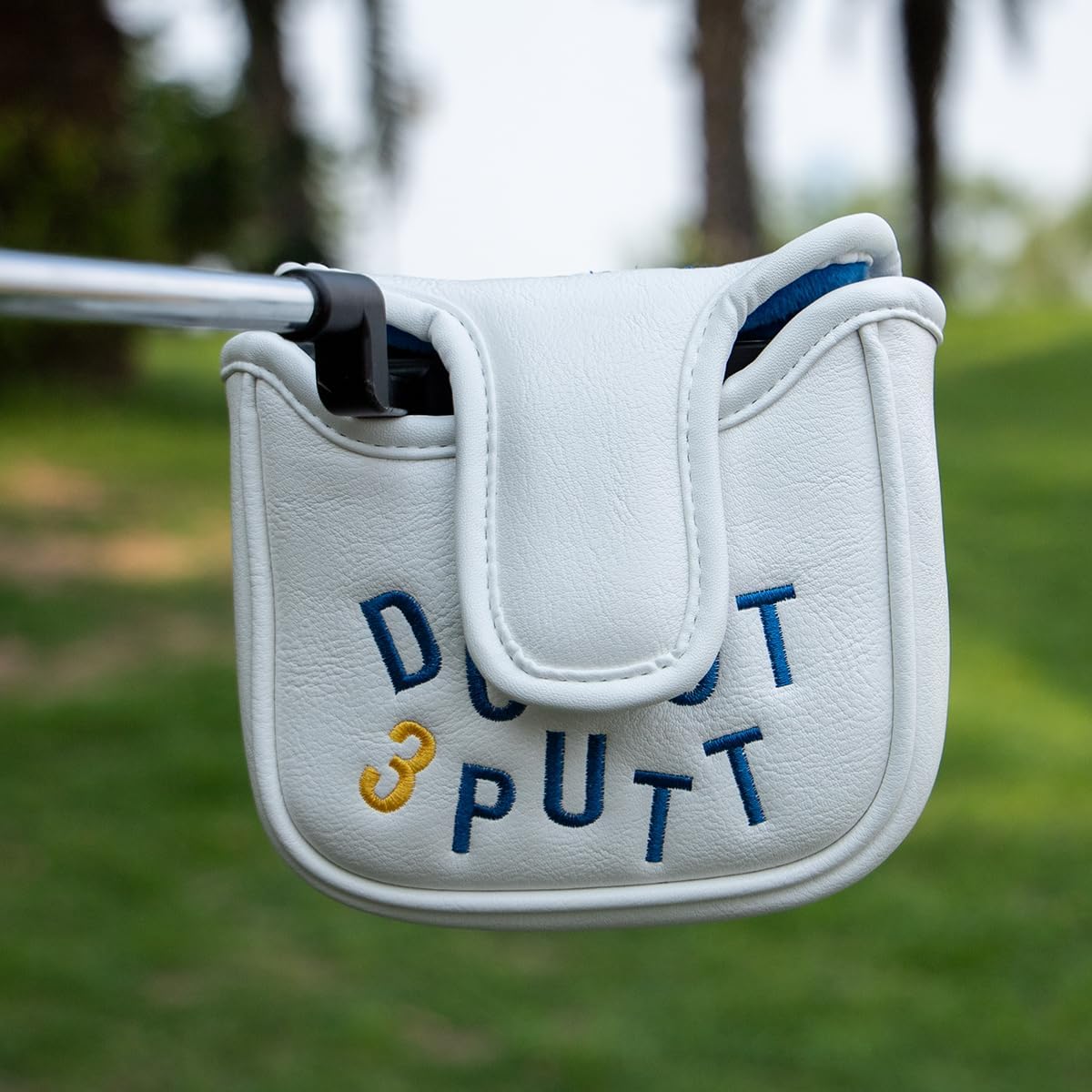 Lustige Golfschlägerabdeckung mit starkem Magnetverschluss für Putter