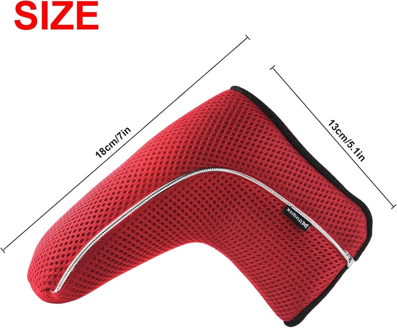 Andux Golf Putter Cover für Blade Putter – strapazierfähiges Mesh