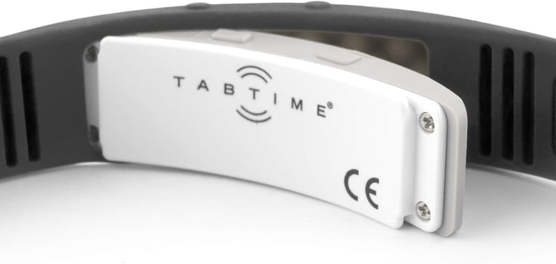 Vibrationsalarm Uhr mit 10 personalisierbaren Alarmeinstellungen, schwarz
