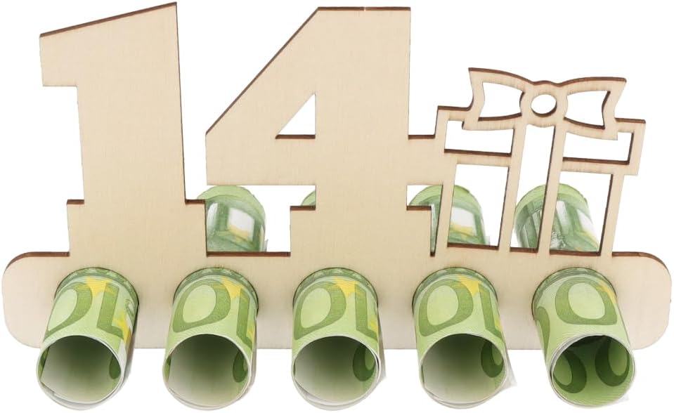 Geldgeschenk Spruchreif zum 14. Geburtstag für Jungen und Mädchen
