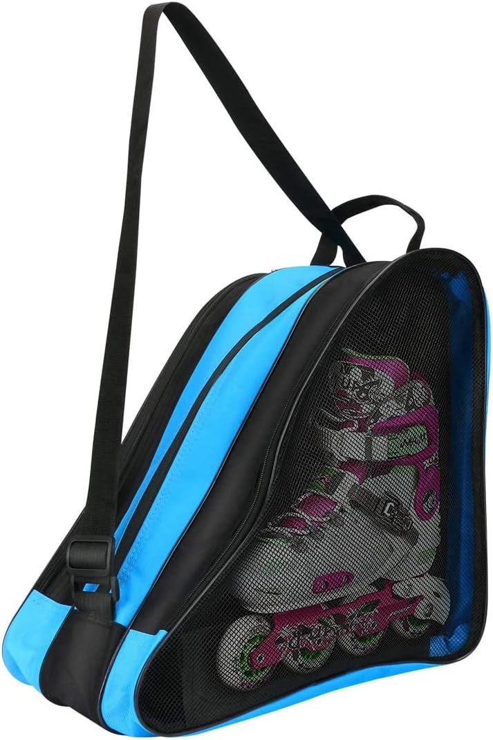Eishockeyschlittschuhtasche für Erwachsene mit verstellbarem Trageriemen
