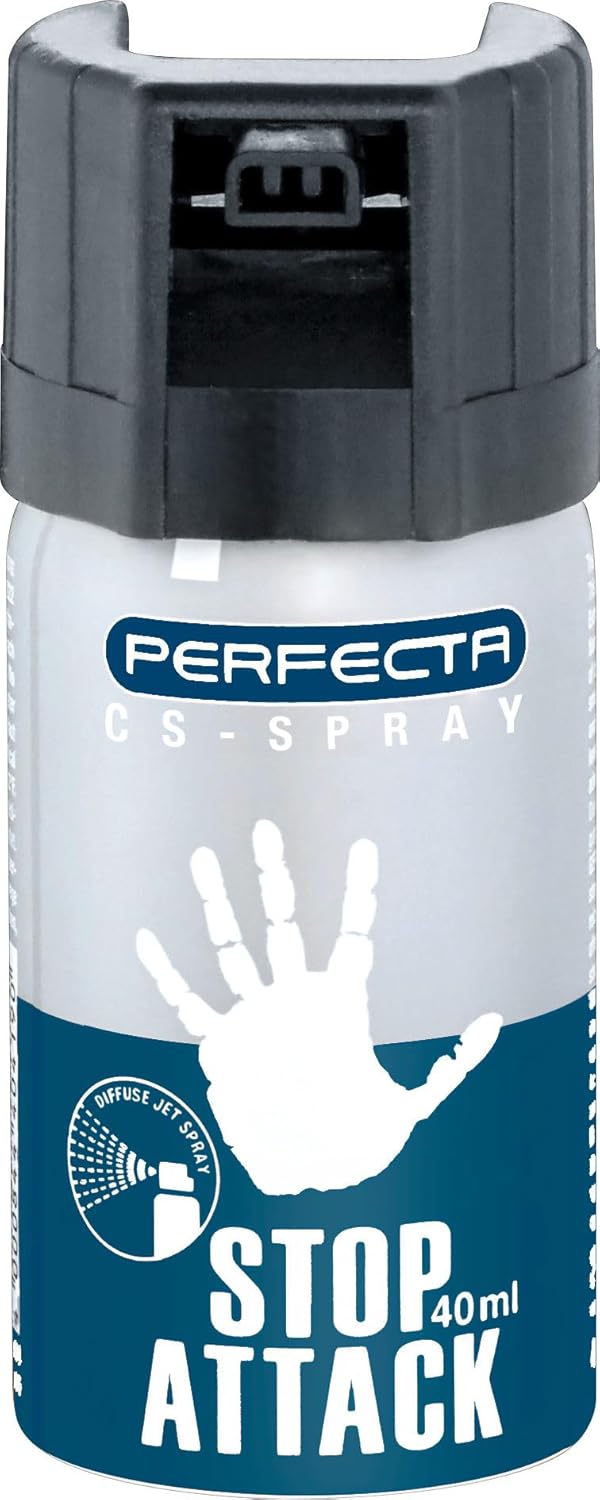 Perfecta Stop Attack CS-Spray - Tierabwehrspray, 40 ml, handlich und sofort einsatzbereit