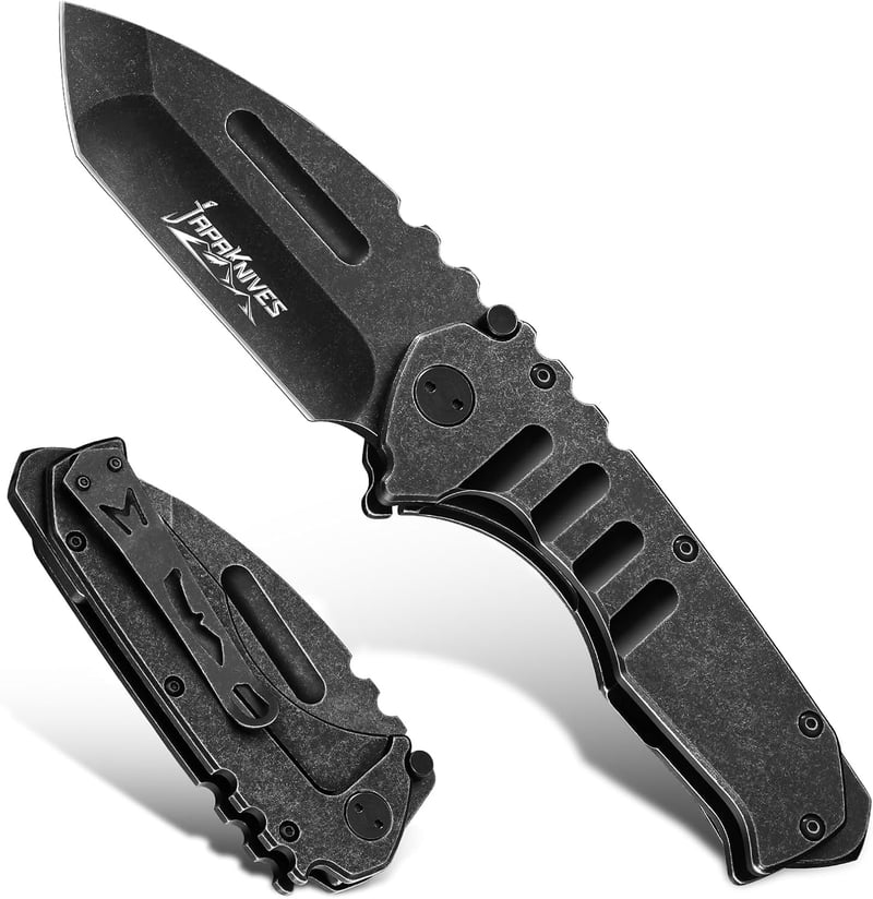 Robustes Tanto Klappmesser – 5 mm dickes EDC Outdoor-Messer für Männer