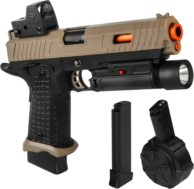 Halloween Gel Blaster JM-X5 mit Brille – Elektrischer Outdoor-Spielspaß 14+
