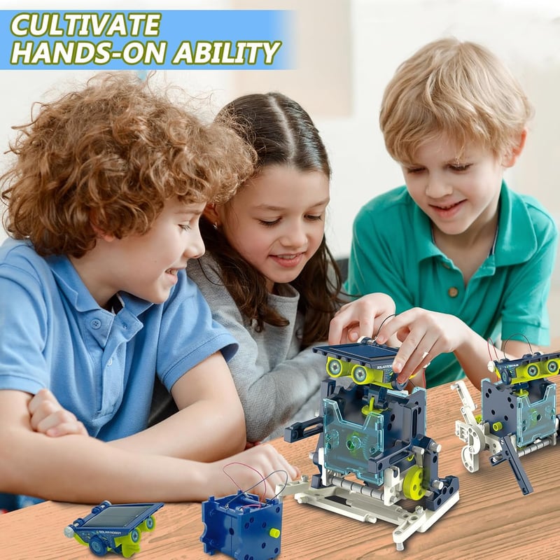 12-in-1 Solar Roboter Baukasten für Kinder ab 8 Έτη - Geschenkidee