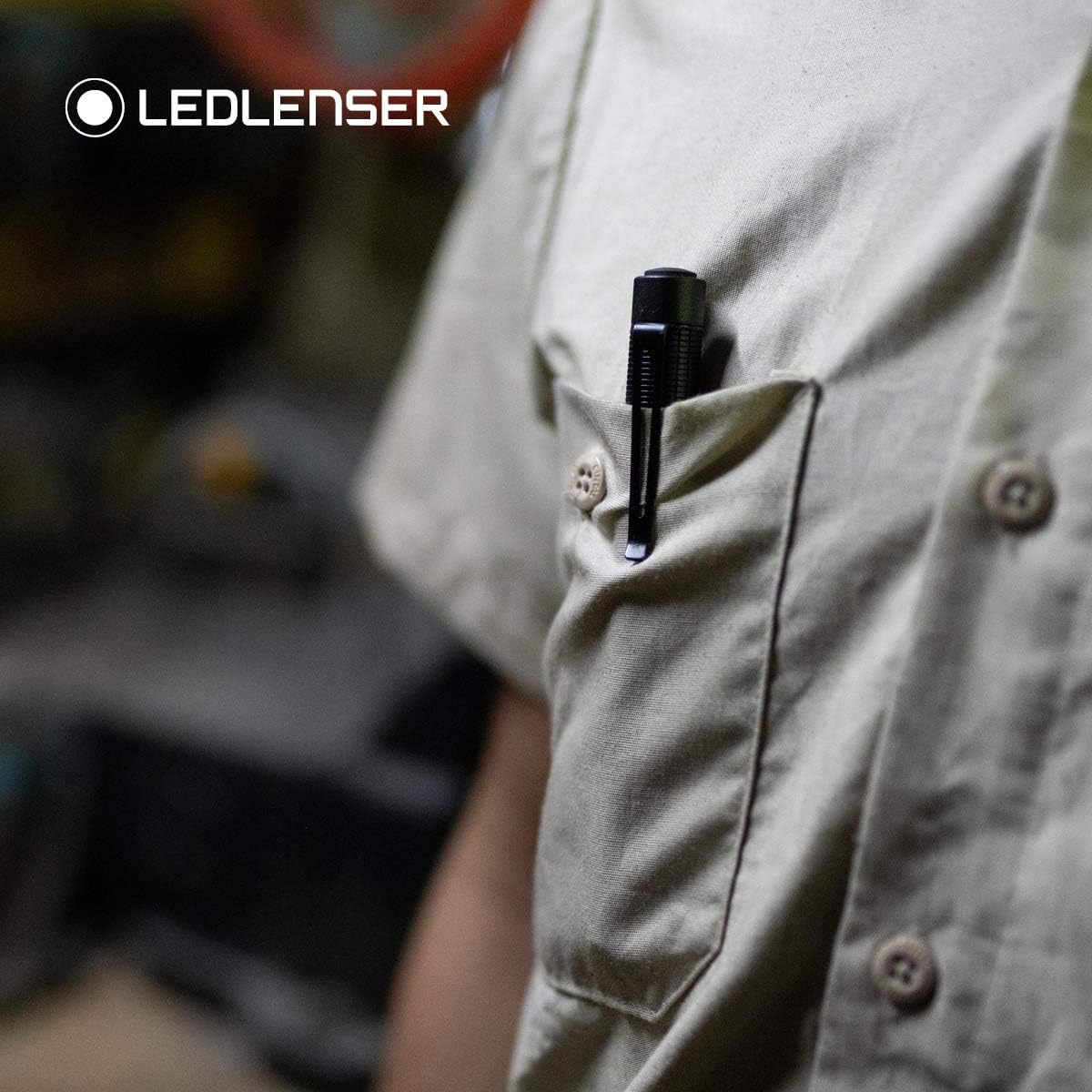 Ledlenser P2R Work Mini LED Stiftleuchte, 110 Lumen, aufladbar