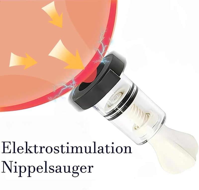 Elektrostimulations-Nippelsauger für Frauen und Paare