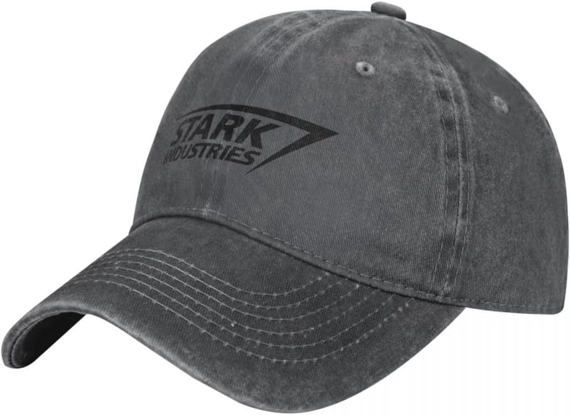 Stark Industries Baseballmütze aus Baumwolle für Männer, verstellbar