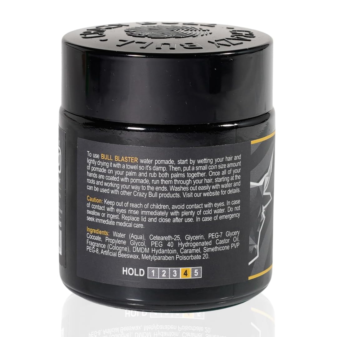 Wasserbasierte Pomade 100ml – Starker Halt und Glanz für klassische Frisuren