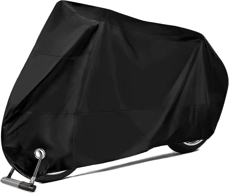 Wasserdichte UV-beständige Motorradabdeckung für Outdoor und Indoor, 245x105x125 cm