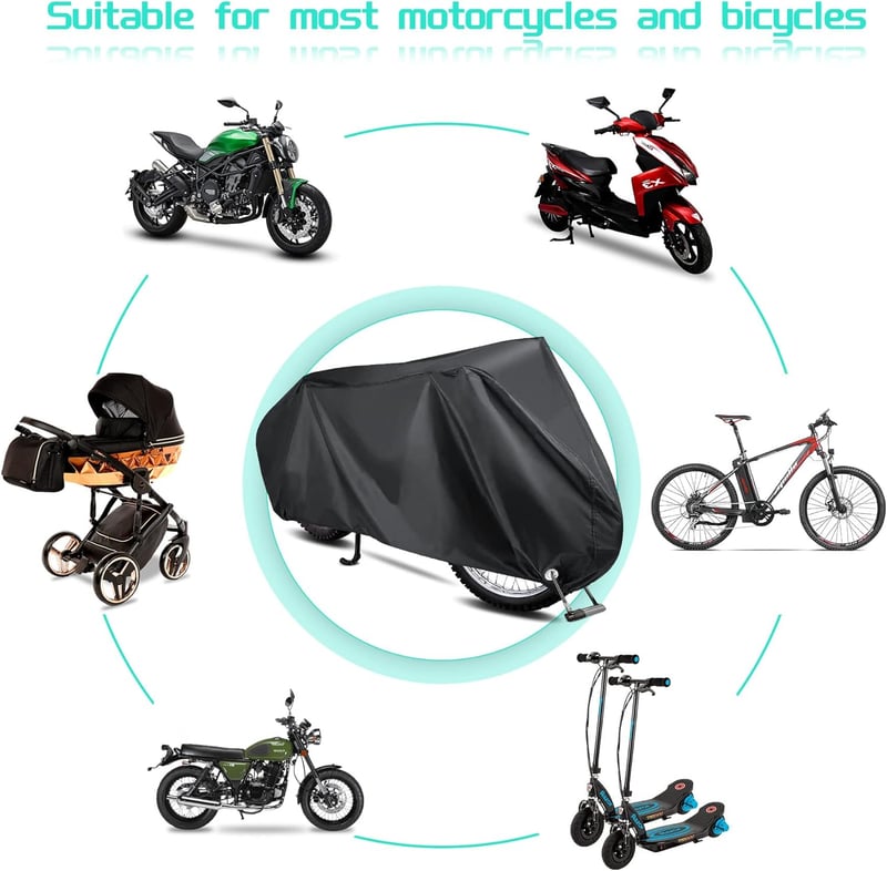Wasserdichte Motorradabdeckung für Outdoor und Indoor 200x70x110cm