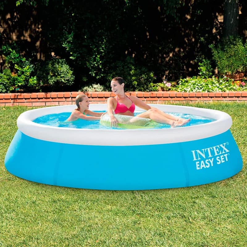 Aufstellpool für Kinder, 183 cm, blau, Intex Easy Set
