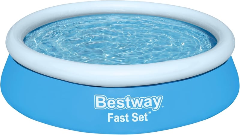 Bestway Selbstaufstellpool Ø 183 cm aus TriTech-Material, blau