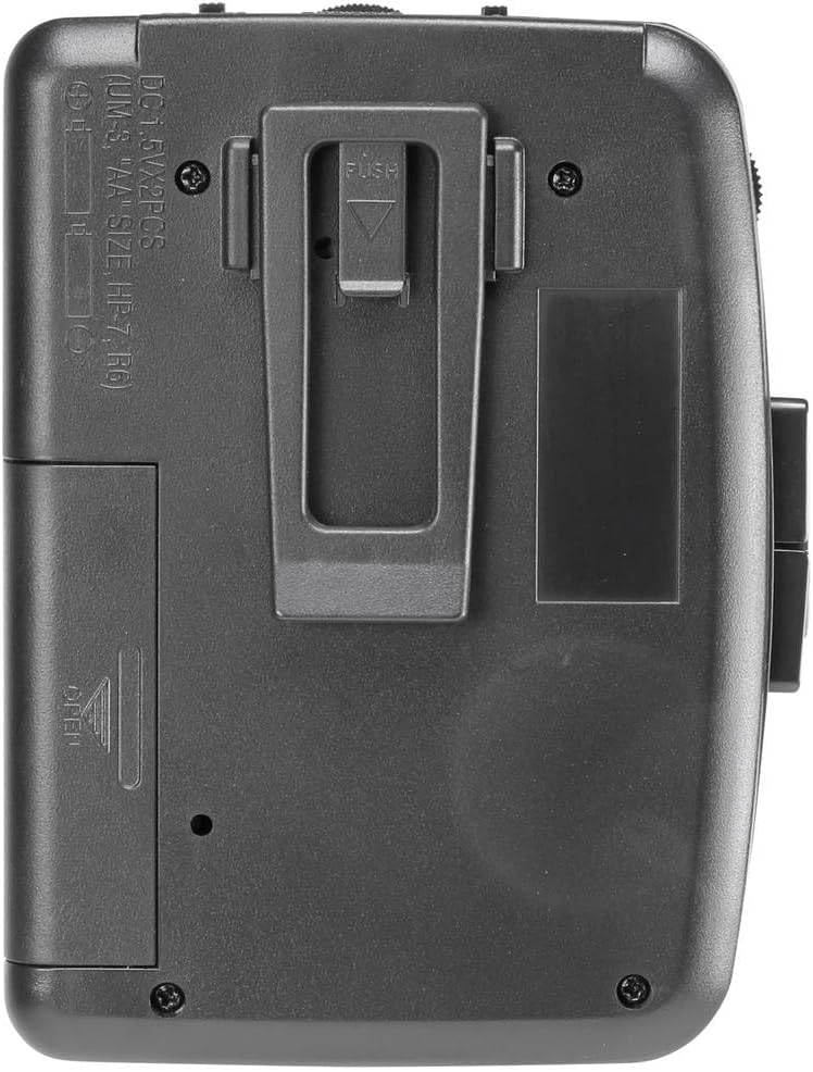 Renkforce RF-CP-150 Tragbarer Kassettenspieler in Schwarz